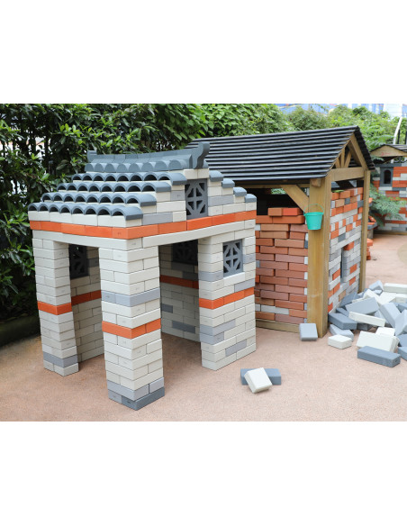 CLASSIC WORLD EDU Mega Construction Blocks EVA Bricks Soft for Building 90 pcs.