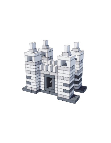 Набор строительных блоков CLASSIC WORLD EDU Mega Construction Blocks EVA Bricks Soft для строительства, 90 шт.