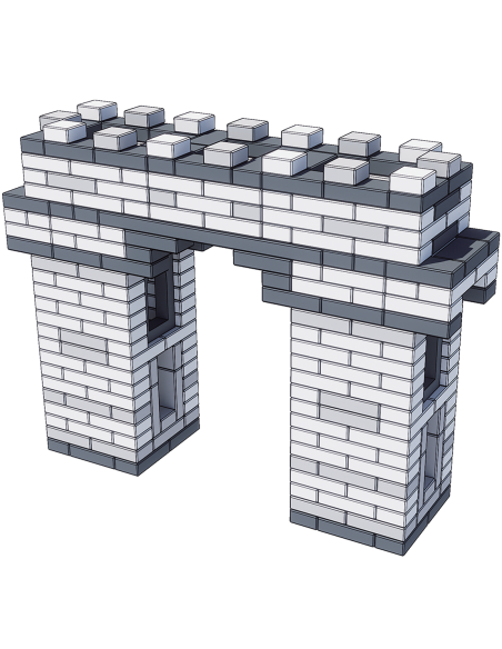 CLASSIC WORLD EDU Mega Construction Blocks EVA Bricks Soft for Building 90 pcs.