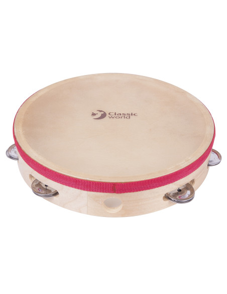 CLASSIC WORLD EDU muzikos instrumento tamburinas 25 cm