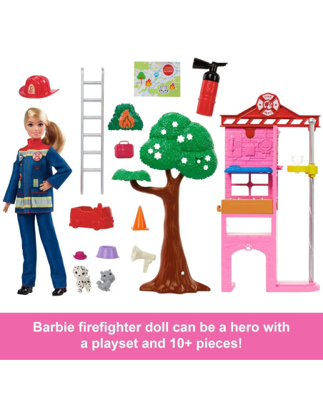 Barbie Firefighter Playset HRG55