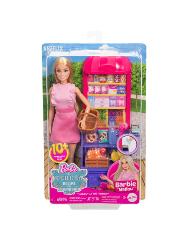Barbie Malibu Shopping Playset JCT05