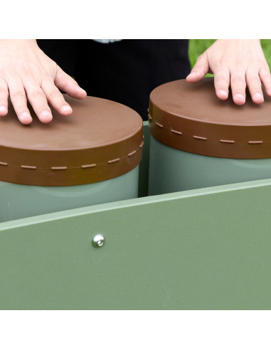 MASTERKIDZ Two Freestanding Conga Drums