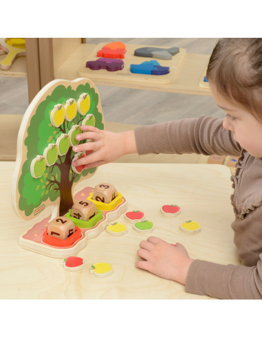 MASTERKIDZ medinė obelis – mokomės skaičiuoti