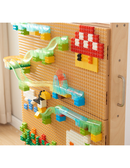 MASTERKIDZ STEM Ball Track Construction Block Set 359 pcs.