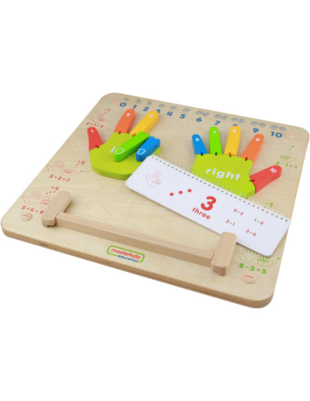 Сенсорная доска Монтессори MASTERKIDZ Learning to Count Flex