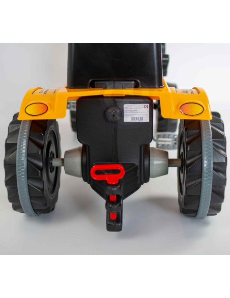 WOOPIE Pedal Tractor Farmer MaxTrac Classic Bucket Dozer