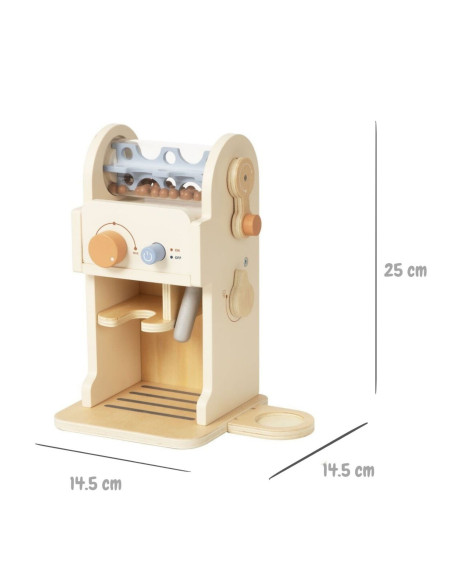 TOOKY TOY Wooden Coffee Set - Barista Express
