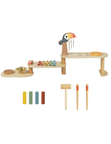 TOOKY TOY Educational Music Table - Toucan