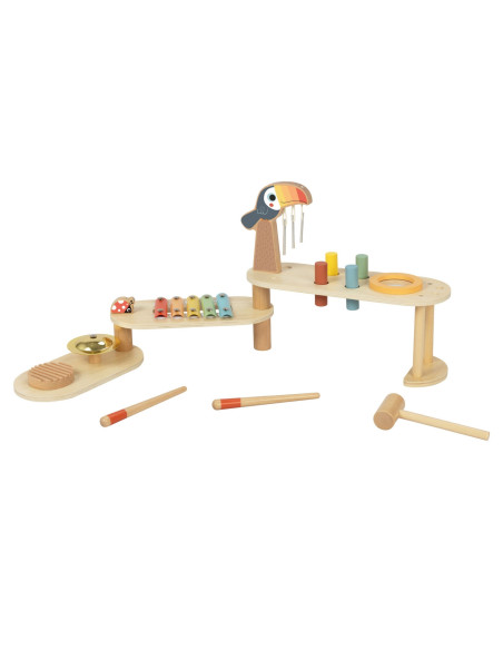 TOOKY TOY edukacinis muzikinis stalas – Tukanas