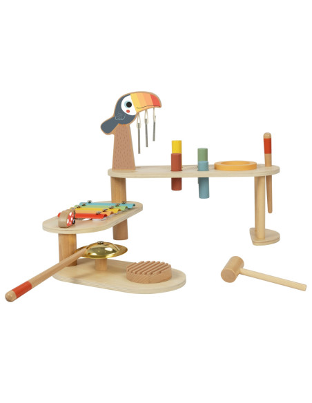 TOOKY TOY Educational Music Table - Toucan