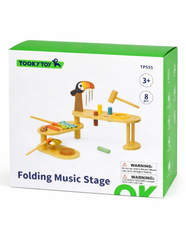 TOOKY TOY edukacinis muzikinis stalas – Tukanas