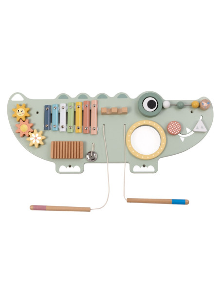 TOOKY TOY Wooden Manipulative Board Crocodile 3 pcs.