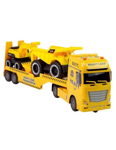 WOOPIE Construction Vehicle Tow Truck