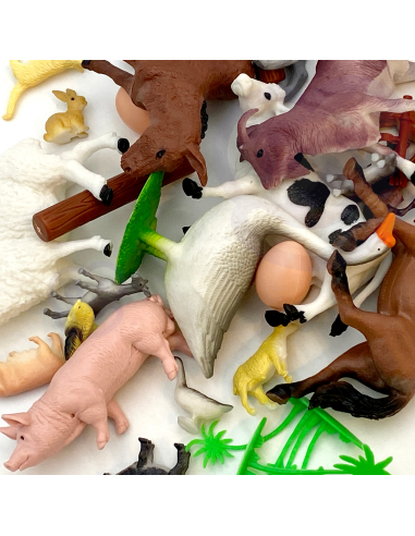 WOOPIE Set of Farm Animals Figures 34 pcs.