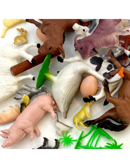 WOOPIE Set of Farm Animals Figures 34 pcs.