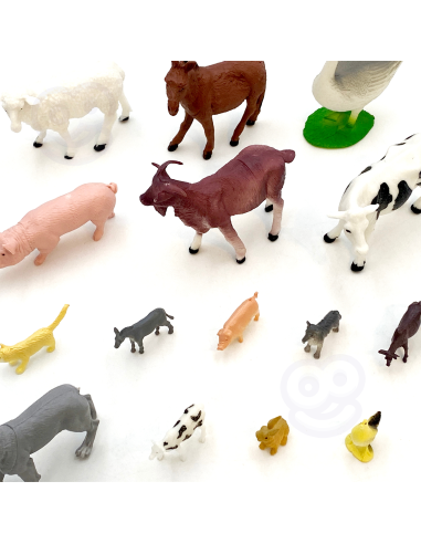 WOOPIE Set of Farm Animals Figures 34 pcs.