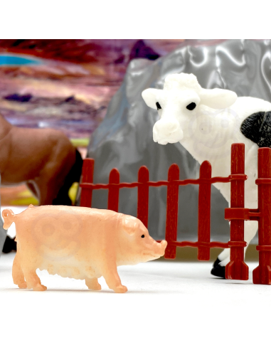 WOOPIE Set of Farm Animals Figures 34 pcs.