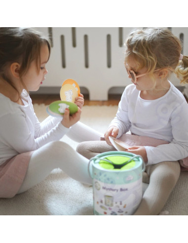WOOPIE GREEN Touch & Match paslapčių dėžutė FSC
