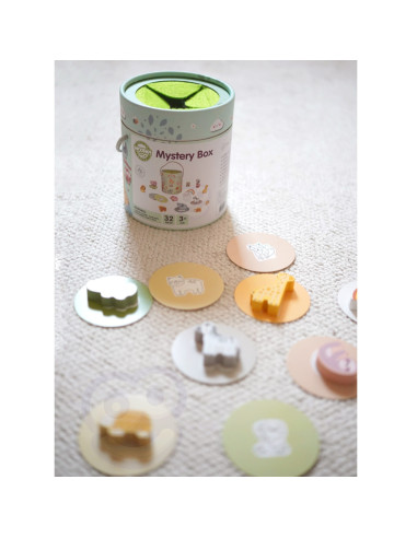 WOOPIE GREEN Touch & Match paslapčių dėžutė FSC