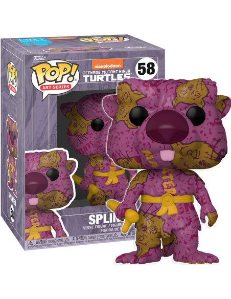 Funko POP! Art Żółwie Ninja Splinter Edycja Specjalna 58 60107
