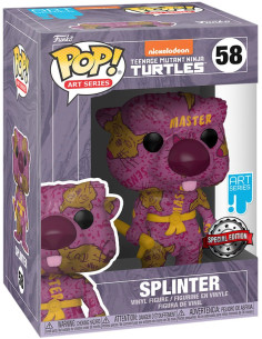 Funko POP! Art Żółwie Ninja Splinter Edycja Specjalna 58 60107 2