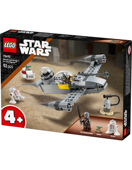 LEGO Star Wars TM Mando And GroguS N-1 Starfighter 75410