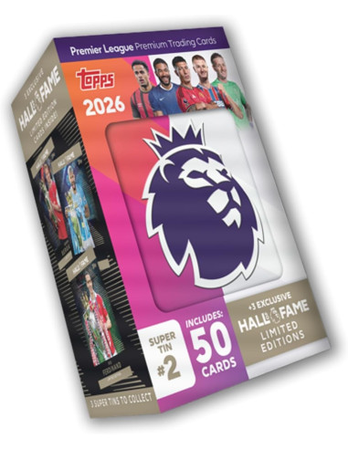 TOPPS Premier League Super Tin Nr 2 PL25-ST1011_B