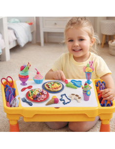 WOOPIE Dough Table Set with Storage 40 pcs. 2