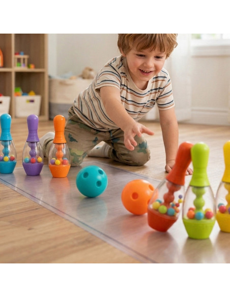 WOOPIE Colorful Bowling For Children 8 pcs.