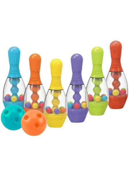 Набор для боулинга WOOPI Colorful Bowling для детей, 8 шт.