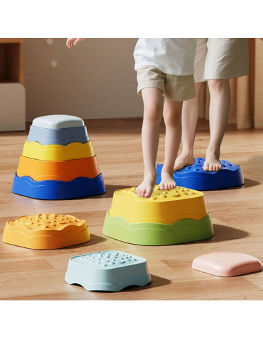 WOOPIE SENSORY BALANCE STONES FOR CHILDREN OBSTACLE COURSE BALANCE