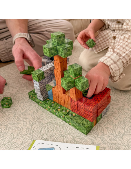 WOOPIE Magnetic Construction Blocks World of Blocks 108 pcs.