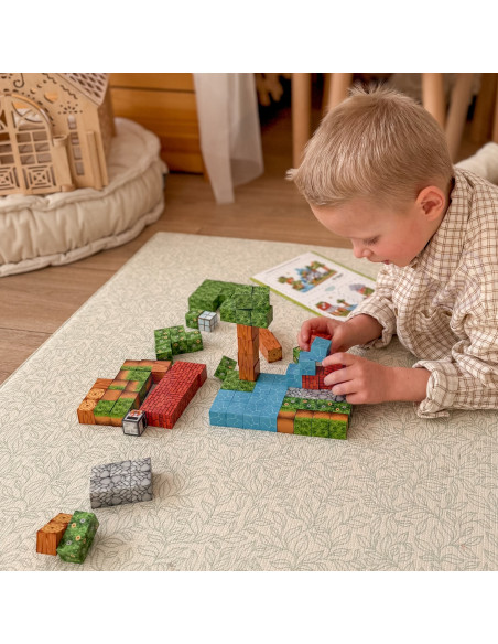 WOOPIE Magnetic Construction Blocks World of Blocks 108 pcs.