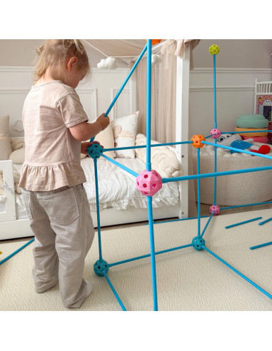 WOOPIE Construction Set XXL Tent Base Tube Straws 340 pcs.