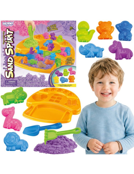 WOOPIE Kinetic Sand Animal Mold Set