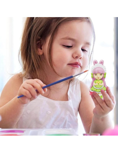 WOOPIE DIY Paint Creativity Kit - Make Plaster Castings and Paint Dolls