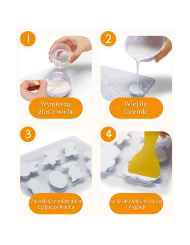 WOOPIE DIY Paint Creativity Kit - Make Plaster Castings and Paint Dolls