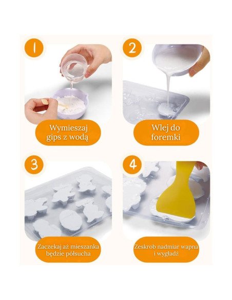 WOOPIE DIY Paint Creativity Kit - Make Plaster Castings and Paint Dolls