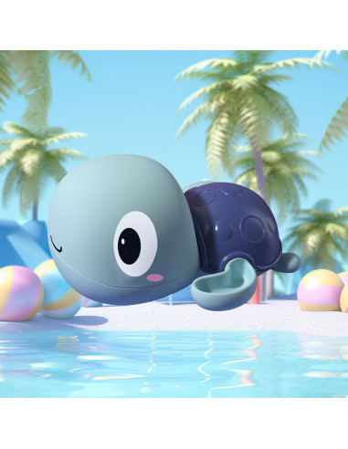 Заводная игрушка для ванны "Черепашка Woopie ", синяя