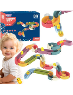 WOOPIE Water Slide with Duck for Bathing 34 pcs.