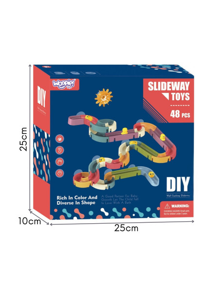 WOOPIE Water Track Bath Slide 48 pcs.