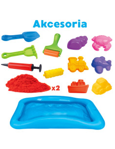 Набор для создания кинетического песка Woopie Kinetic Sand Magic Pool Set: формы и аксессуары для бассейна (от 3 лет). 2