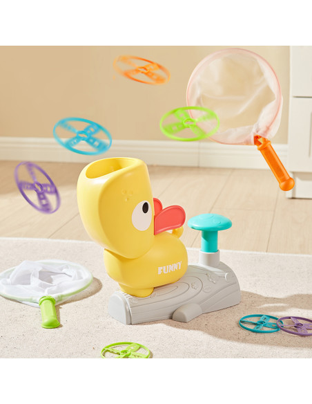 WOOPIE Arcade Game Catch Frisbee Disc Launcher