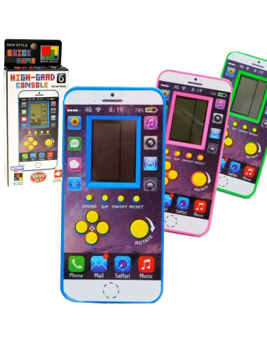 WOOPIE elektroninis mini Tetris žaidimas kišeninėje versijoje
