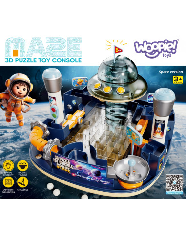 Woopie Space Maze 3D“ – interaktyvi žaidimų konsolė