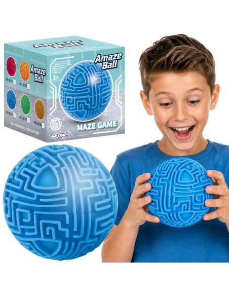 Mėlyno kamuoliuko labirintas 3D arkadinis žaidimas „Amaze Ball“ 10 cm