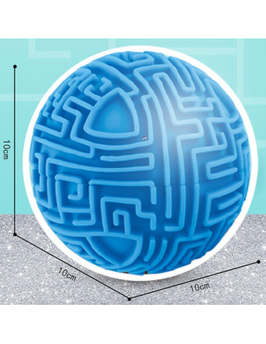 Blue Ball Maze 3D Arcade Game Amaze Ball 10CM