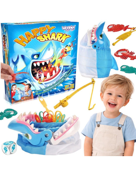 WOOPIE Arcade Game FISHING Hungry Shark BITES DIY