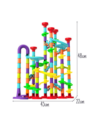 WOOPIE Ball Track Spiral Set 142 pcs.